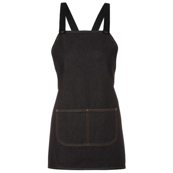 JB's CROSS BACK 65x71 BIB DENIM APRON (WITHOUT STRAP) Thumbnail
