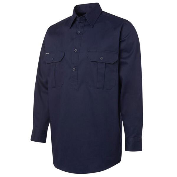 JB's CLOSE FRONT L/S WORK SHIRT Thumbnail