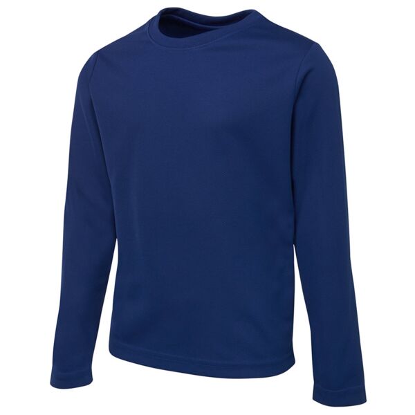 PODIUM KIDS L/S POLY TEE Thumbnail