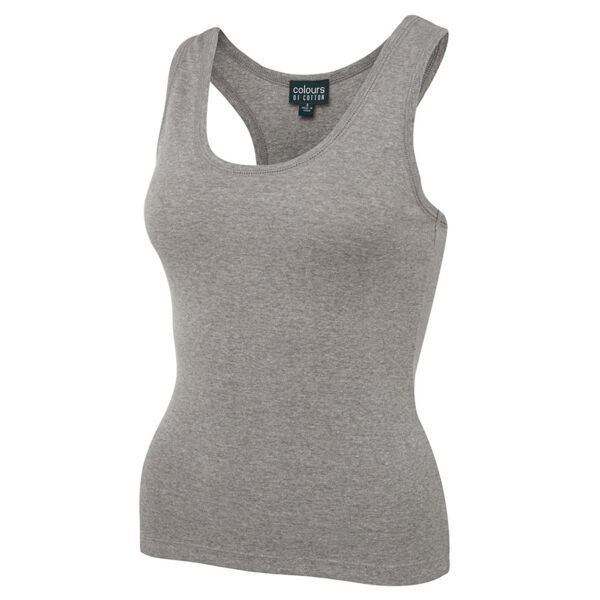 C OF C LADIES ATHLETIC SINGLET Thumbnail