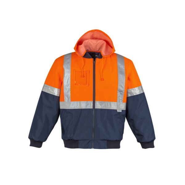 Mens Hi Vis Quilted Flying Jacket Thumbnail