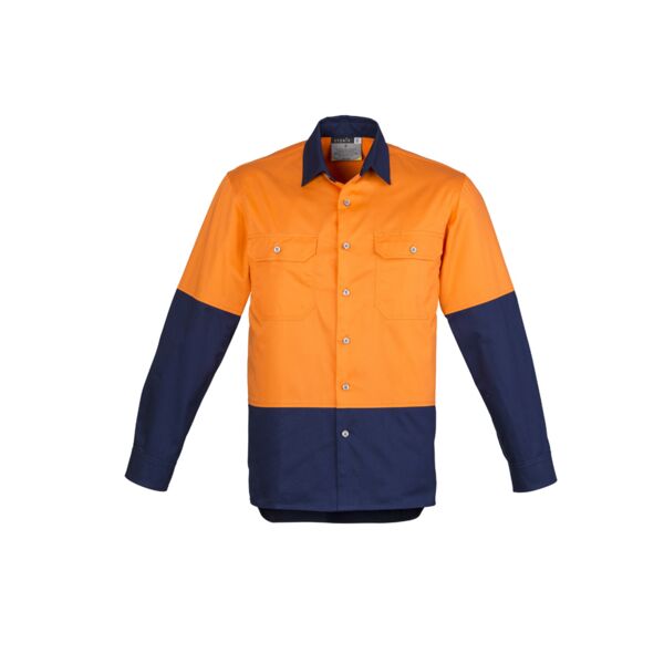 Mens Industrial Long Sleeve Shirt Thumbnail