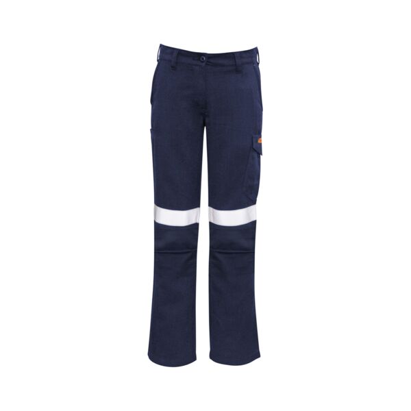 Womens Orange Flame Taped Cargo Pant Thumbnail