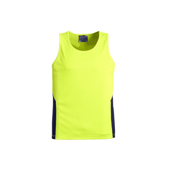 Mens Hi Vis Squad Singlet Thumbnail
