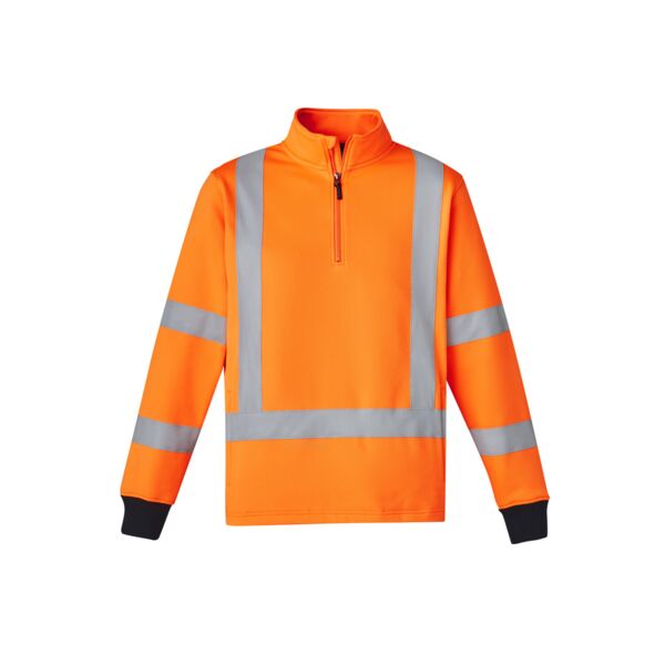 Unisex Hi Vis X Back Rail Jumper Thumbnail
