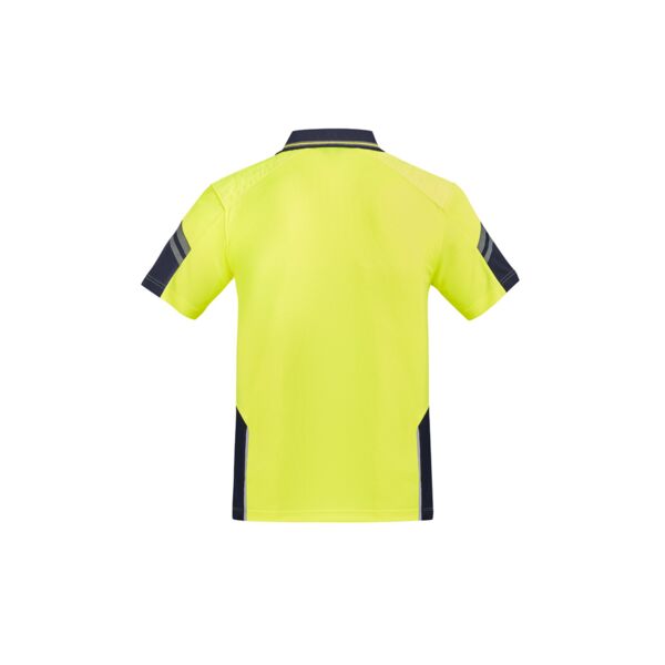 Mens Hi Vis Reinforced Squad Short Sleeve Polo Thumbnail