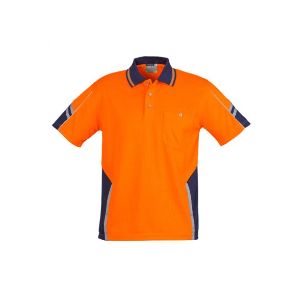 Mens Hi Vis Squad Short Sleeve Polo Thumbnail