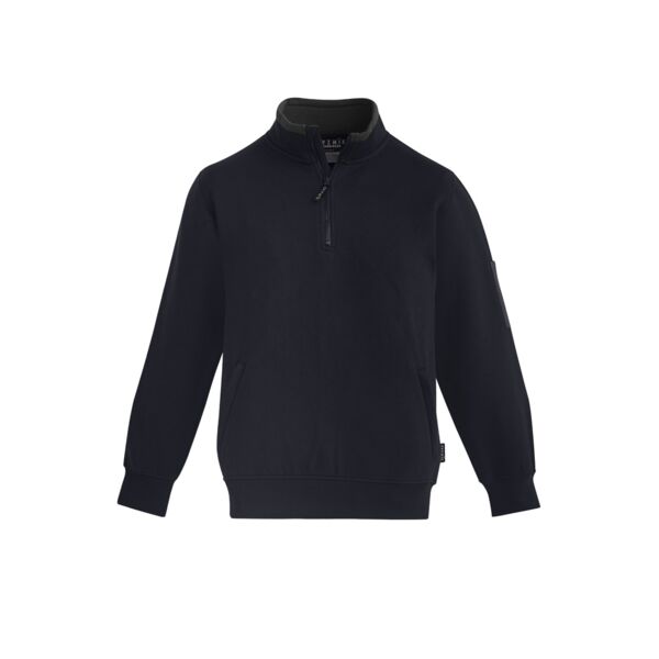 Unisex 1/4 Zip Brushed Fleece Pullover Thumbnail