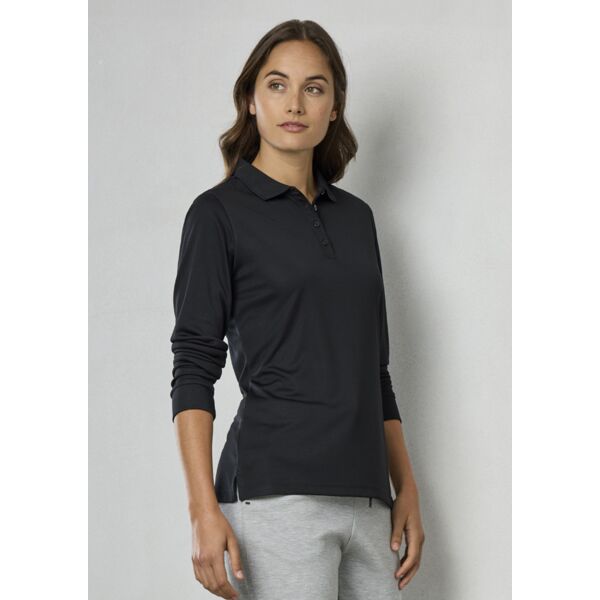 Womens Action Long Sleeve Polo Thumbnail