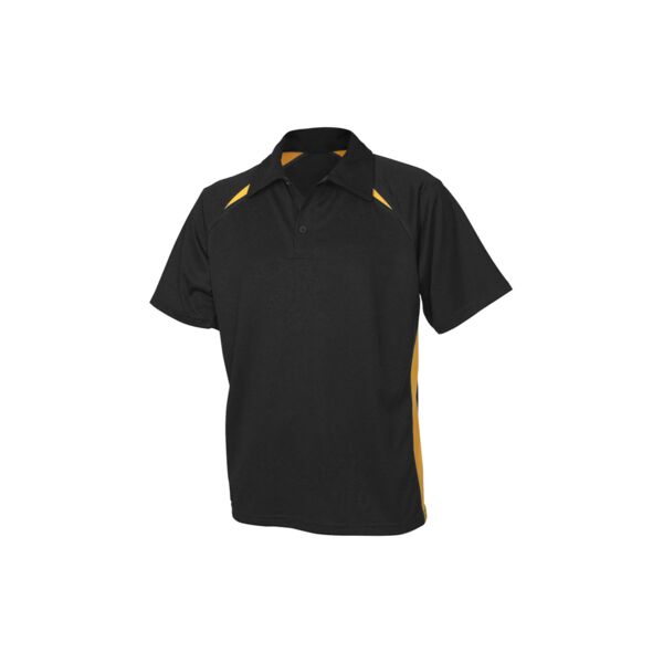 Mens Splice Short Sleeve Polo Thumbnail