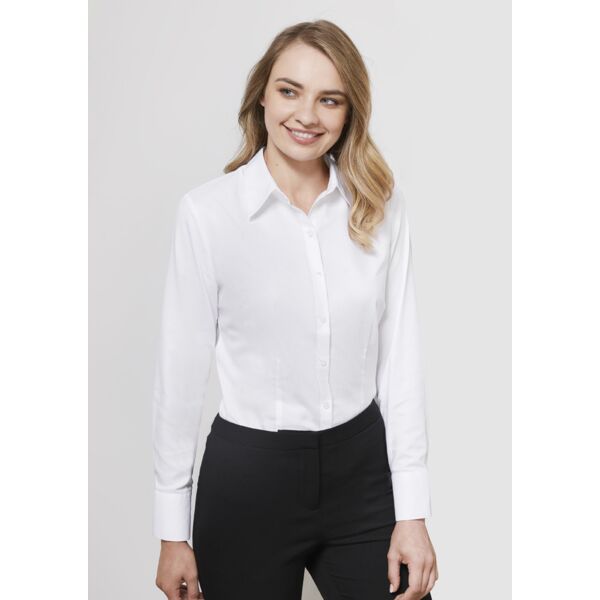 Womens Luxe Long Sleeve Shirt Thumbnail