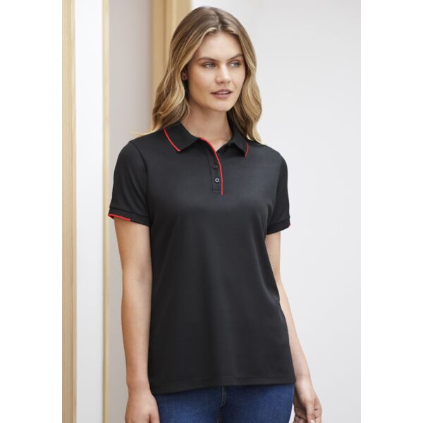 Womens Focus Short Sleeve Polo Thumbnail