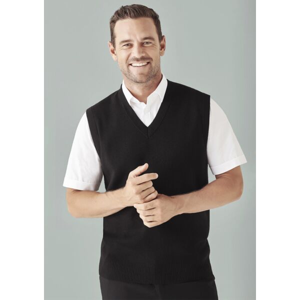 Mens Woolmix Knit Vest Thumbnail