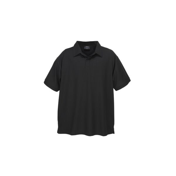 Mens Micro Waffle Short Sleeve Polo Thumbnail