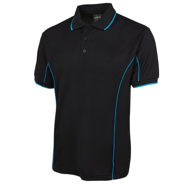 PODIUM S/S PIPING POLO Thumbnail