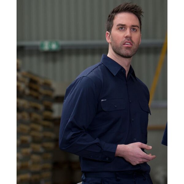 JB's L/S 150G WORK SHIRT Thumbnail